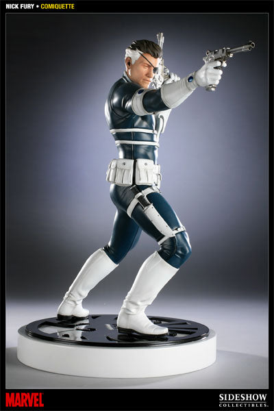 Sideshow Collectibles - Marvel Polystone Statue - Nick Fury