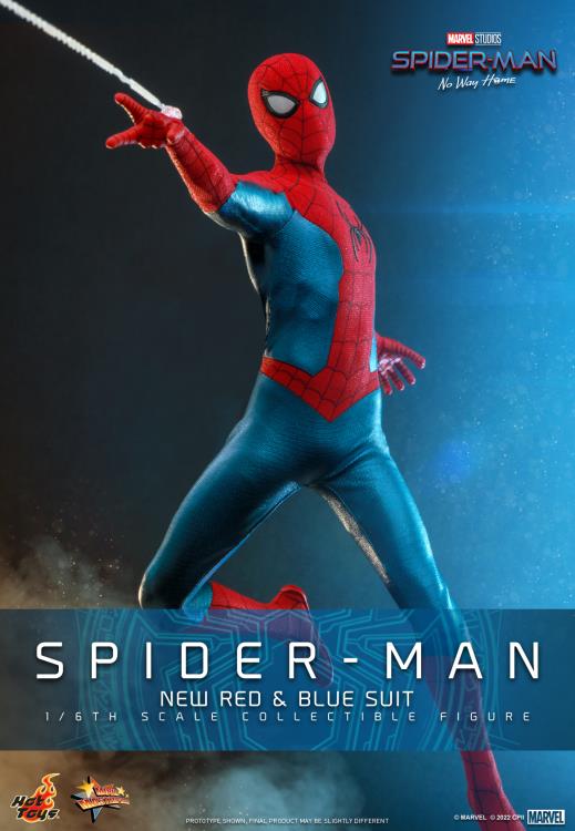 [PRE-ORDER] Hot Toys - MMS679 Marvel 1/6th Scale Collectible Figure - Spider-Man: No Way Home: Spider-Man (New Red and Blue Suit)