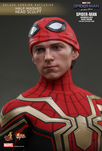 Hot Toys - MMS624 Marvel 1/6th Scale Collectible Figure - Spider-Man: No Way Home - Spider-Man (Integrated Suit) [Deluxe Version]