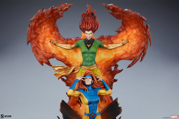 Sideshow Collectibles - Marvel Maquette - Phoenix and Jean Grey