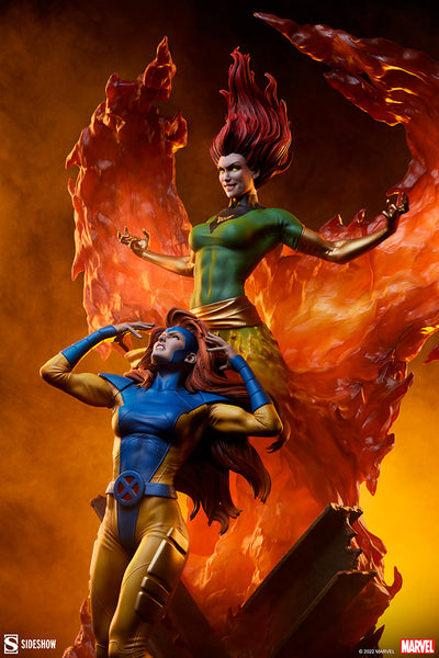 Sideshow Collectibles - Marvel Maquette - Phoenix and Jean Grey