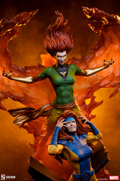 Sideshow Collectibles - Marvel Maquette - Phoenix and Jean Grey