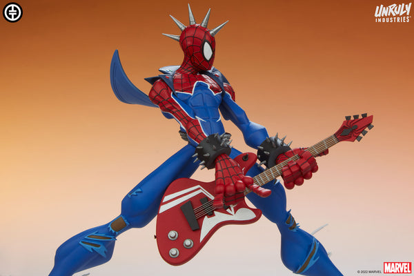 Unruly Industries / Sideshow Collectibles - Marvel Designer Collectible Statue - Spider-Punk by Tracy Tubera