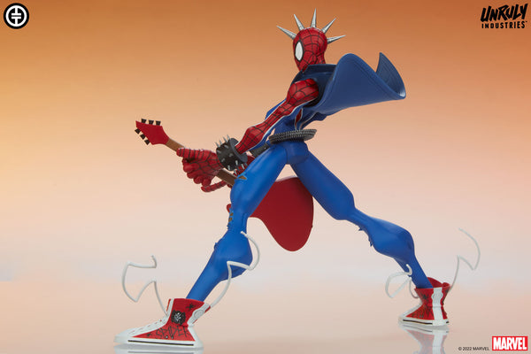 Unruly Industries / Sideshow Collectibles - Marvel Designer Collectible Statue - Spider-Punk by Tracy Tubera