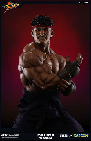 Pop Culture Shock Street Fighter 1/3 Scale Statue - Evil Ryu - Simply Toys