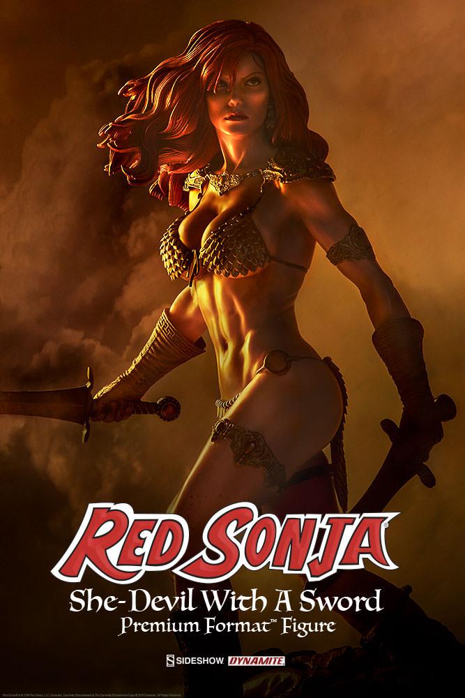 Sideshow Collectibles Premium Format Figure - Red Sonja She-Devil with a Sword - Simply Toys