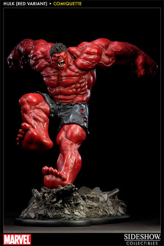 Sideshow Collectibles - Marvel Polystone Statue - Red Hulk