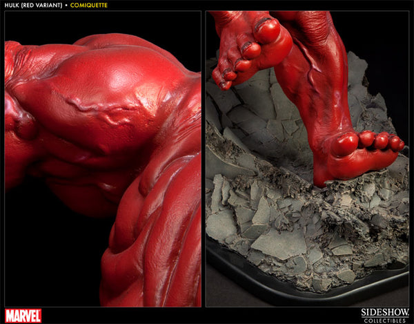 Sideshow Collectibles - Marvel Polystone Statue - Red Hulk