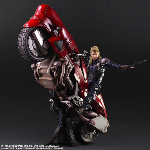 [PRE-ORDER] Square Enix - Final Fantasy Play Arts Kai Action Figure - VII Remake: Roche & Motorcycle Set