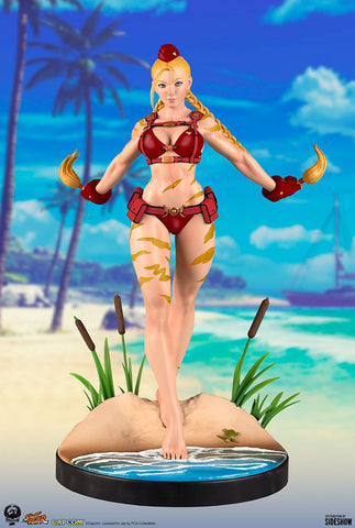 [PRE-ORDER] PCS / Sideshow Collectibles - Street Fighter 1:4 Scale Statue - Cammy: Red Variant [Season Pass]