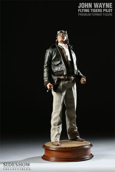 Sideshow Collectibles Premium Format Figure - John Wayne (Flying Tiger Pilot)