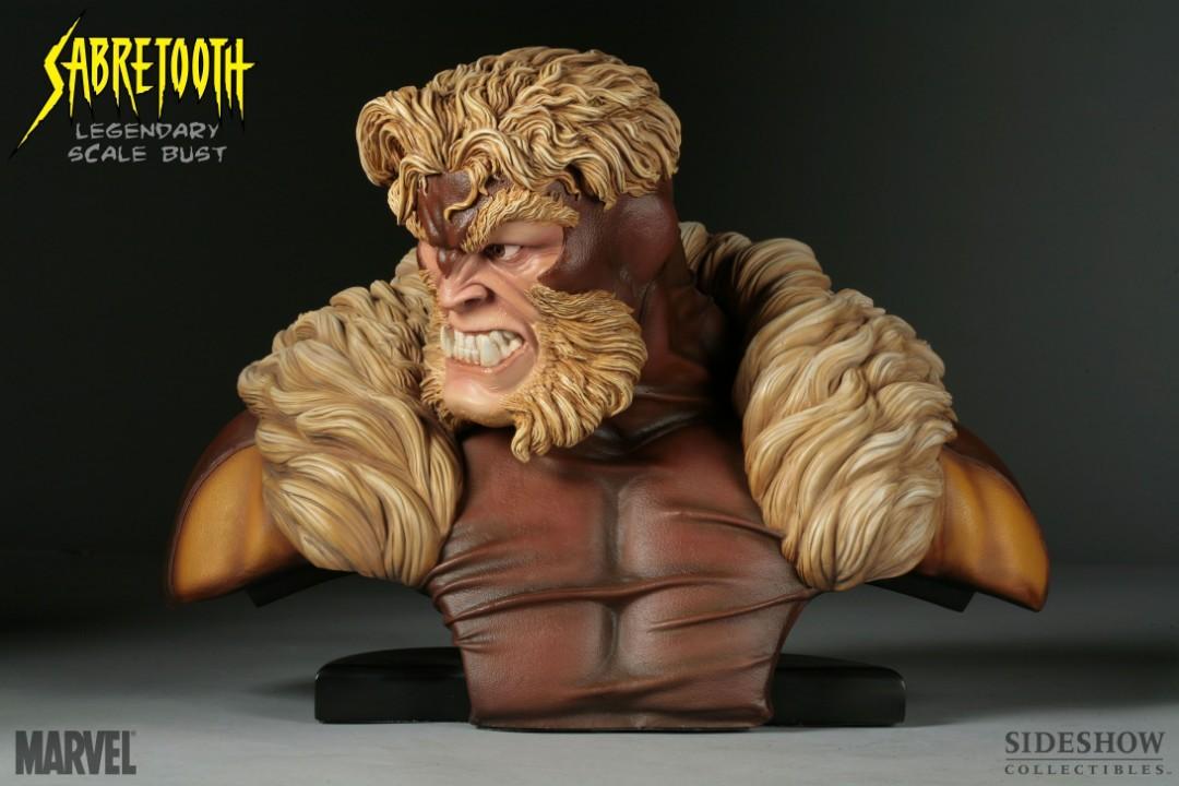 Sideshow Collectibles - Marvel Legendary Scale Bust - Sabretooth ...
