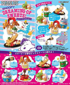 Re-Ment Peanuts - Snoopy Dreaming of Sweets (Set of 8) - Simply Toys