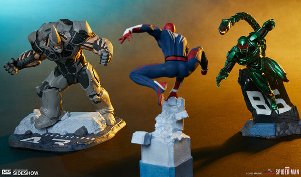 PCS Collectibles / Sideshow Collectibles - Marvel Collectible Set - Spider-Man, Rhino & Scorpion