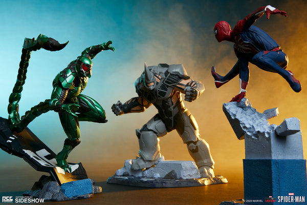 PCS Collectibles / Sideshow Collectibles - Marvel Collectible Set - Spider-Man, Rhino & Scorpion