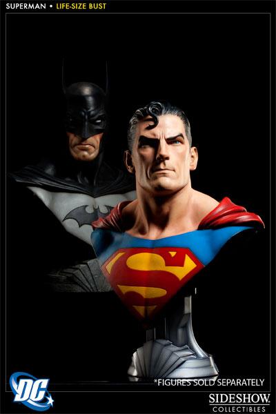 Sideshow Collectibles DC Comics Life-Size Bust - Superman (Limited Edition 1500 pieces) - Simply Toys