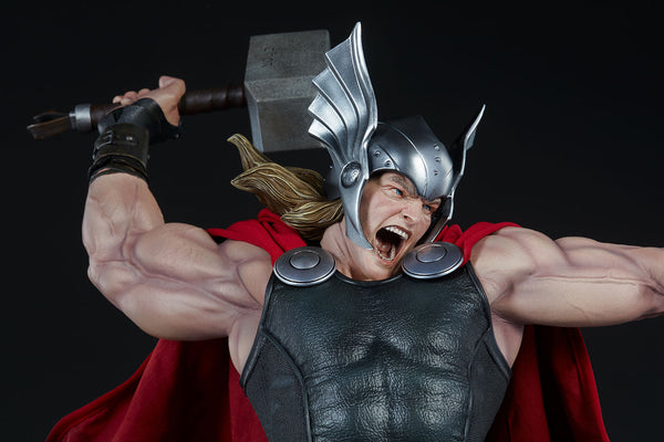 Sideshow Collectibles MARVEL Premium Format Statue - Thor Breaker of Brimstone - Simply Toys