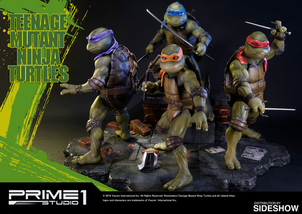 Prime 1 Studio TMNT Museum Masterline Statue - Teenage Mutant Ninja Turtles (Set Of 4) - Simply Toys