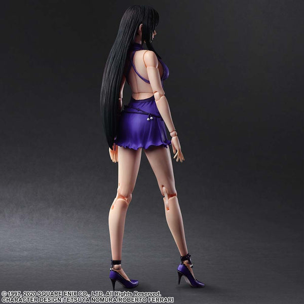 Square Enix - Final Fantasy Play Arts Kai Figure - VII Remake: Tifa Lockhart [Dress Version]