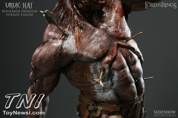 Sideshow Collectibles The Lord of the Rings Premium Format Statue - Uruk Hai Berserker - Simply Toys
