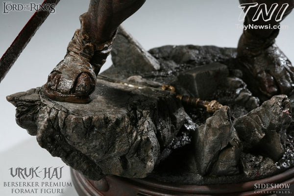 Sideshow Collectibles The Lord of the Rings Premium Format Statue - Uruk Hai Berserker - Simply Toys