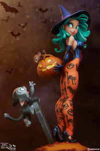 Sideshow Collectibles - Chris Sanders Statue - Pumpkin Witch