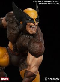 Sideshow Collectibles MARVEL Premium Format Statue  - Brown Wolverine - Simply Toys