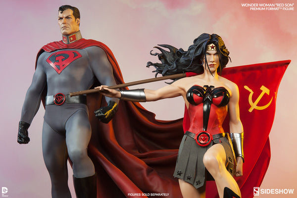 Sideshow Collectibles DC Premium Format Figure - Wonder Woman: Red Son - Simply Toys