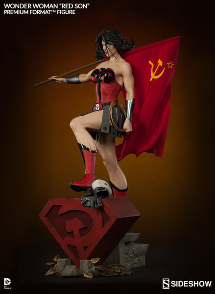 Sideshow Collectibles DC Premium Format Figure - Wonder Woman: Red Son - Simply Toys